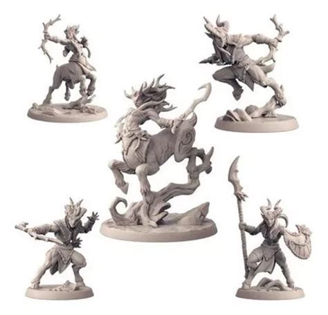 Kit Miniaturas Guardioes Da Floresta Dungeons And Dragons MercadoLivre