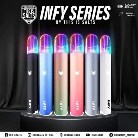 Relx This Is Salt Infy Pod พร้อมสูบ Pod Multivs