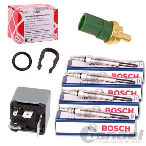 Bosch Bougies De Pr Chauffage Relais Capteur Convient Pour Tdi