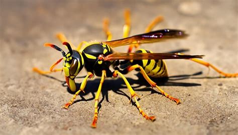 Premium Ai Image Yellow Banded Polybia Wasp