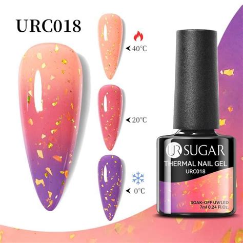 Ur Sugar Vernis Semi Permanent Urc Changement De Temp Rature Baby