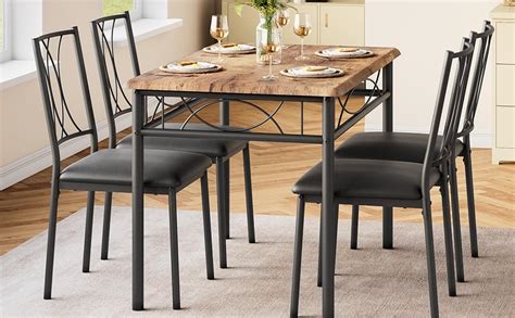 Amazon Idealhouse Dining Table Set For Kitchen Table And