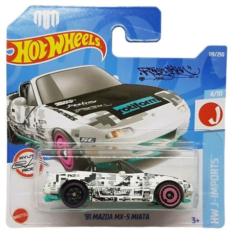 Buy Hot Wheels Mazda Mx Miata Hw J Imports Hcv