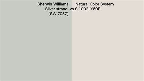 Sherwin Williams Silver Strand Sw 7057 Vs Natural Color System S 1002