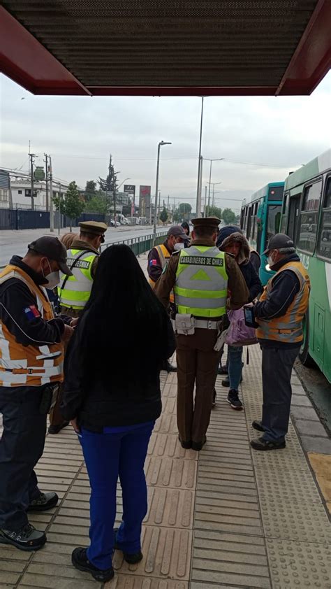 Transantiago On Twitter RT Fisca MTT Hoy En Cerrillos Control De