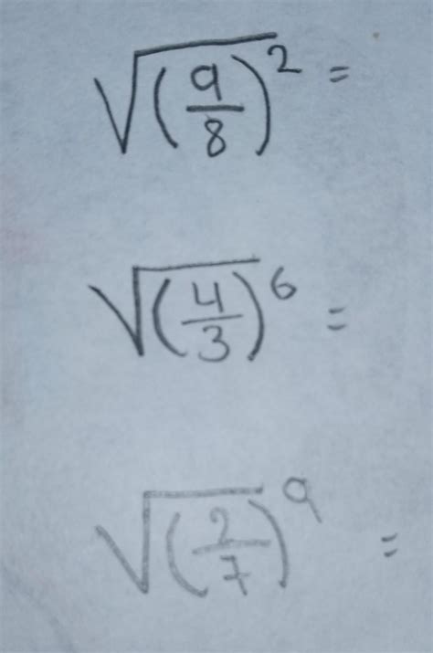 Potencianes Y Radicaciones De N Meros Racionales Porfa Ayuda Es Para