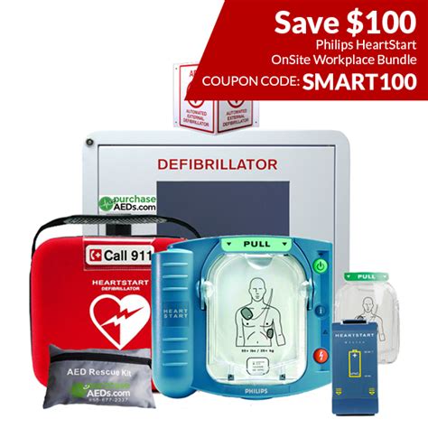 Philips Heartstart Onsite Workplace Bundle Aed One Stop Shop