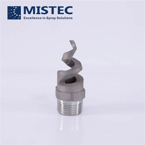 Stainless Steel Hollow Cone Spiral Spray Nozzles SPJT Series Hollow Cone