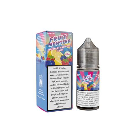 Monster Vape Labs Frozen Fruit Monster Blueberry Raspberry Lemon Ice 20mg Ml 30ml Zanobia Tobacco