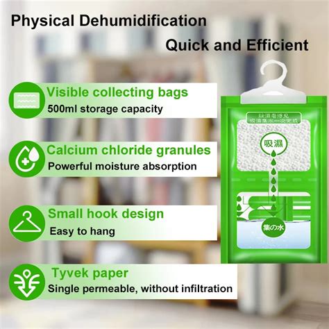 Eco-Friendly Household Dehumidifier Bag New Packaging Solid Design