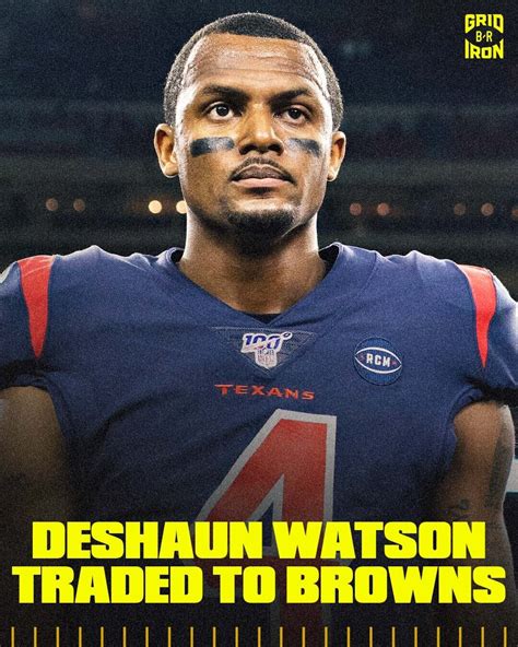 Bleacher Report On Twitter Deshaun Watson Has Been Traded To The