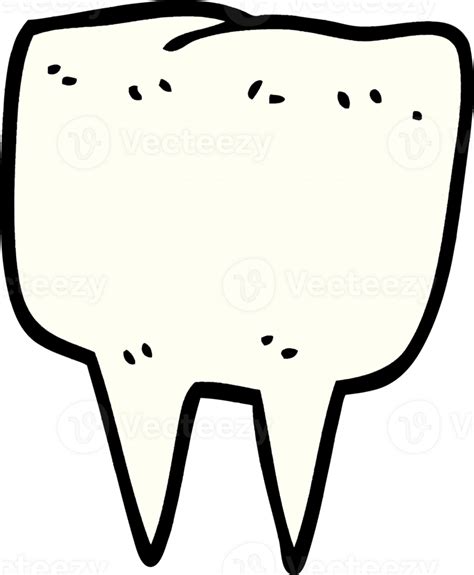 Dente De Desenho Animado 45068774 Png