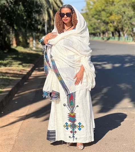 Gondar Amhara Ethiopian Traditional Dress Traditional Outfits