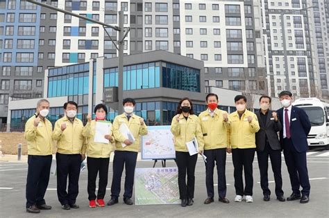 발로 뛰는 시정 평택시의회 산업건설위 임시회 중 현장활동 실시