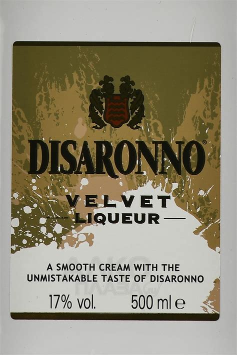 Disaronno Velvet - купить ликер Дисаронно Вельвет 0.5 л - цена