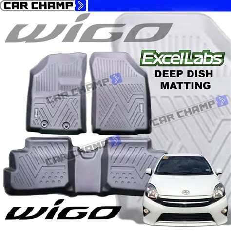 Toyota Wigo To St Gen Oem Deep Dish Matting V