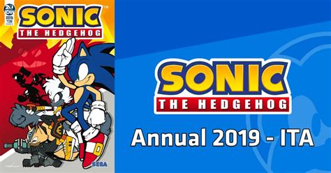 Sonic The Hedgehog Idw Annual 2019 Ita Sonic Legacy Italia