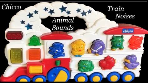 Chicco Large Push Along Carry Train With Animal And Locomotive Sounds