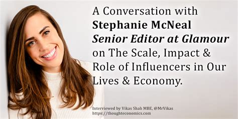 A Conversation With Stephanie Mcneal Senior Editor At Glamour On The