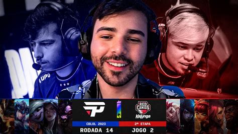 Pain Gaming X Red Canids Cblol Rodada Etapa Ilha Das