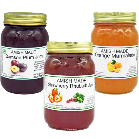 Amish Jams 16 Oz Jar Arndts Fudgery Llc