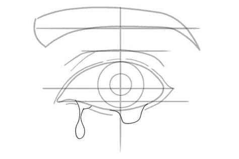 Tears Drawing - Create a Realistic Teardrop Drawing