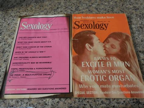 2 Iss Sexology Jan Dec 1971 Pimps Prostitutes Pornography At Amazon