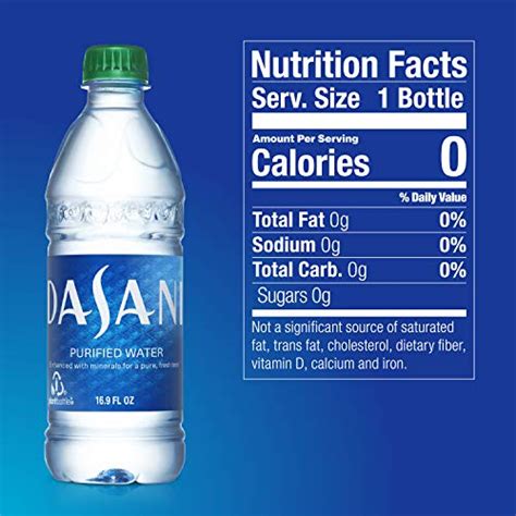 Dasani Purified Water Enhanced With Minerals 16 9 Fl Oz Pack Of 24