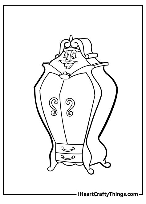 Adult Coloring Pages Beauty And The Beast