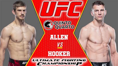 Arnold Allen x Dan Hooker Dica palpite e prognóstico 19 03 UFC