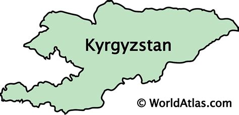 Kyrgyzstan Maps And Facts World Atlas