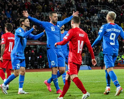 Historiske Gylfi Den mest scorende spiller på det islandske landshold