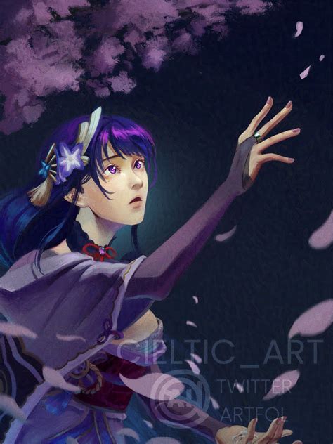 Artstation Genshin Impact Fanart Longing