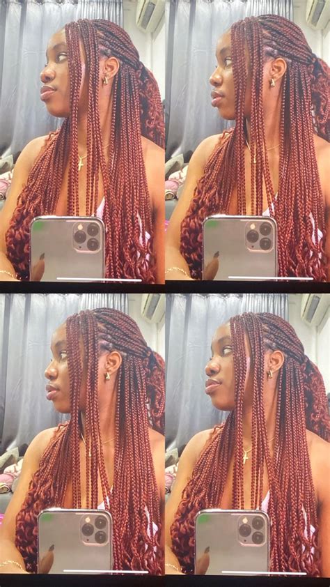 Red Curly Braids Nel Idee Per Capelli Trecce Capelli