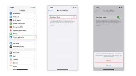 How To Enable Developer Mode On Iphone With Ios