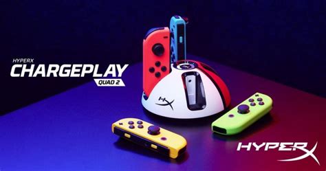 Hyperx Chargeplay Quad 2 Joy Con Charging Station Fizx