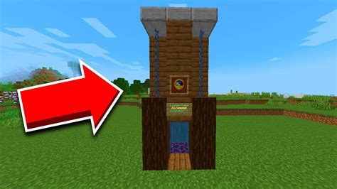 Como Hacer Un Elevador En Minecraft Facil Y R Pido Shorts Minecraft