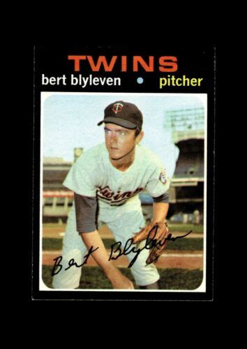 Topps Set Break Bert Blyleven Nm Mt Or Better Gmcards Ebay