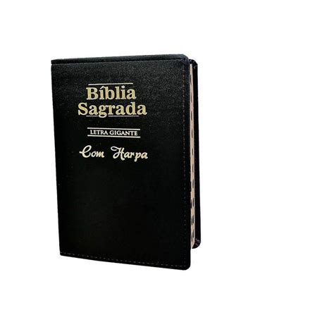 Biblia Letra Super Gigante Capa Preta Extra