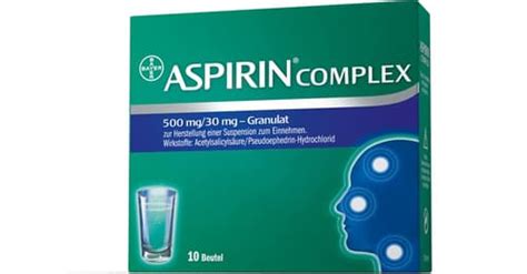 Aspirin Complex Mg Mg Granulat Zur Herstellung Einer