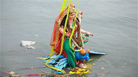 Durga Devi Visarjan 2022 Durga Puja Visarjan 2022 Tank Bund Durga