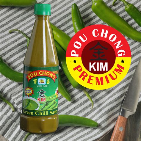 Green Chilli Sauce Pou Chong Foods Kim