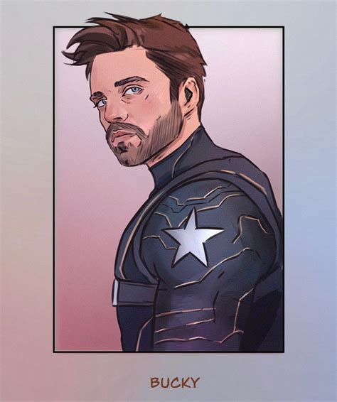 Bucky Barnes Drawings