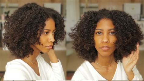 A Simplistic Natural Hair Routine Fluffy Braid Out Type 4 Hair