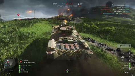 Battlefield Lvt Tank In Action Youtube