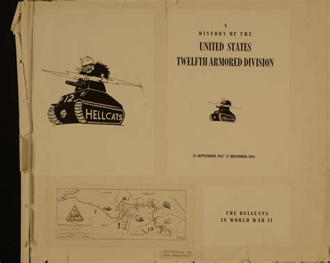 Twelfth Armored Division Scrapbook The Portal To Texas History