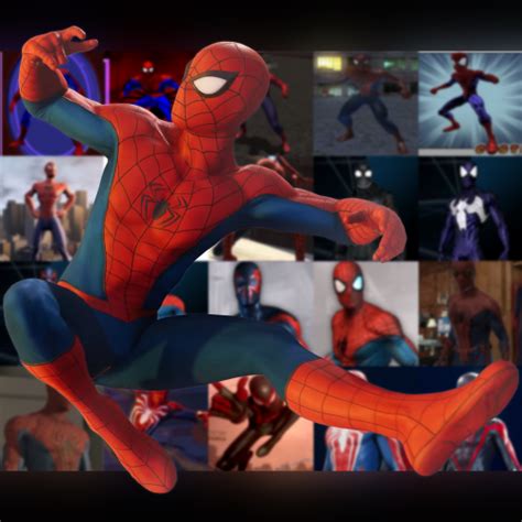 Create A ALL 3D Spider Man Games Suits 2000 2023 Tier List TierMaker