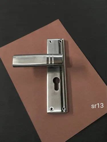 8inch Chrome Finish Stainless Steel Mortise Door Handle Size 6 Inch Length At Rs 430piece