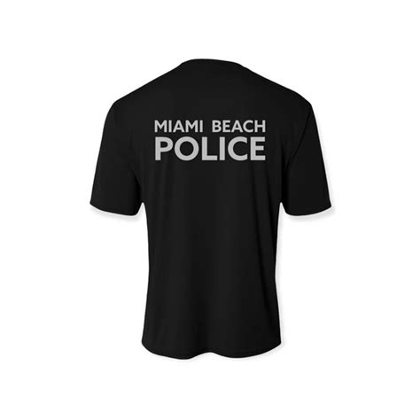 Miami Beach Police Department Cooling Performance Short Sleeve Tee Uc