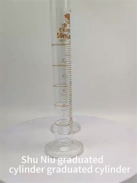 Shuniu Graduated Cylinder Graduated Cylinder Laboratory Glass Measuring